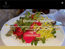 Tablet Screenshot of borbona.si